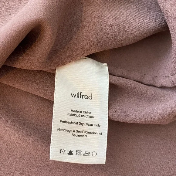 Wilfred Mauve Promener Blouse, Size XS - Picture 5 of 5
